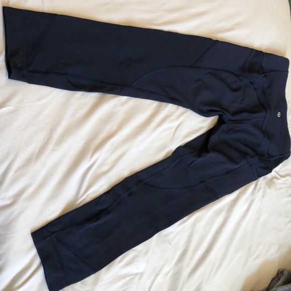 Blue Lululemon Leggings - Picture 2 of 4